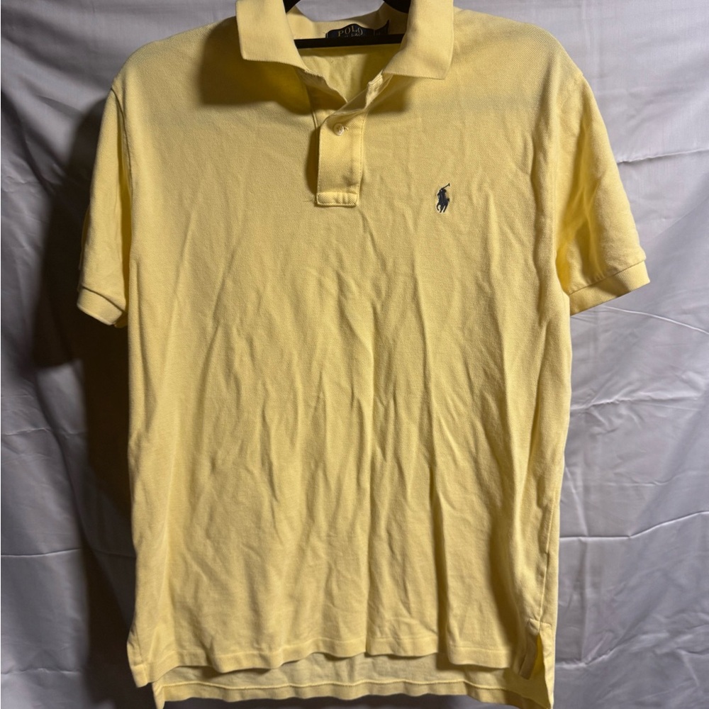 🏇Polo by Ralph Lauren Men's Yellow Polo Shirt